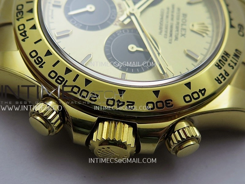 Daytona 126508 Gain Weight Clean Plus 1:1 Best Edition YG Dial Black Subdial On Oyster Bracelet DD4131