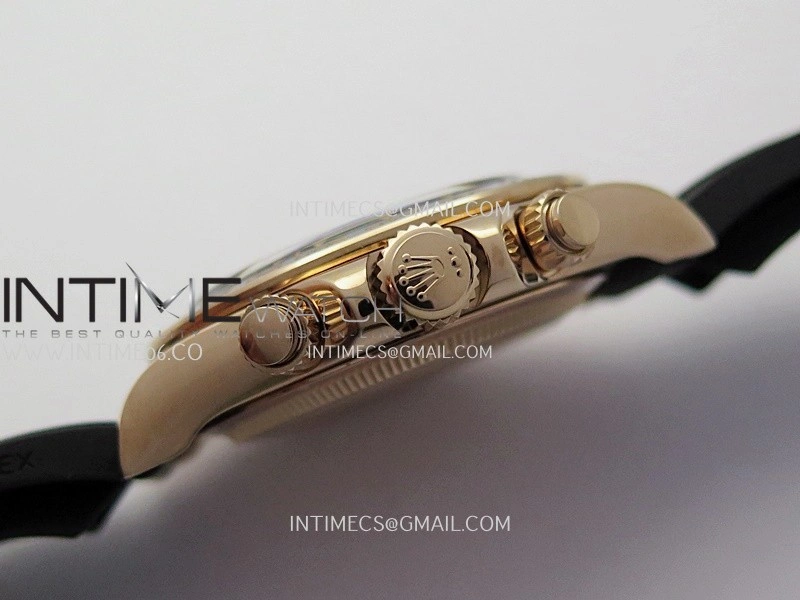 Daytona 126515 Gain Weight V10 QF 1:1 Best Edition Brown Dial Stick Markers on Oysterflex Strap SH4131
