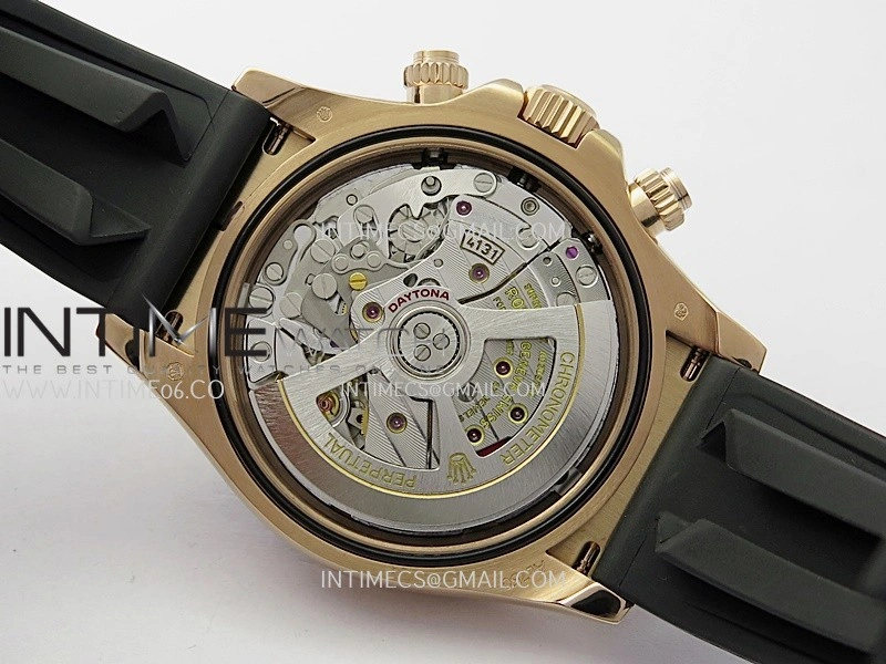 Daytona 126515 Gain Weight V10 QF 1:1 Best Edition Brown Dial Stick Markers on Oysterflex Strap SH4131
