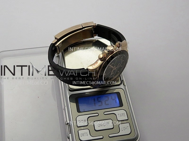 Daytona 126515 Gain Weight V10 QF 1:1 Best Edition Brown Dial Stick Markers on Oysterflex Strap SH4131