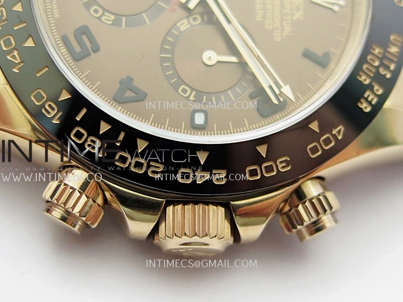 Daytona 116518 Gain Weight V11 QF 1:1 Best Edition Brown Dial Numeral Maker On Oysterflex Strap SH4130