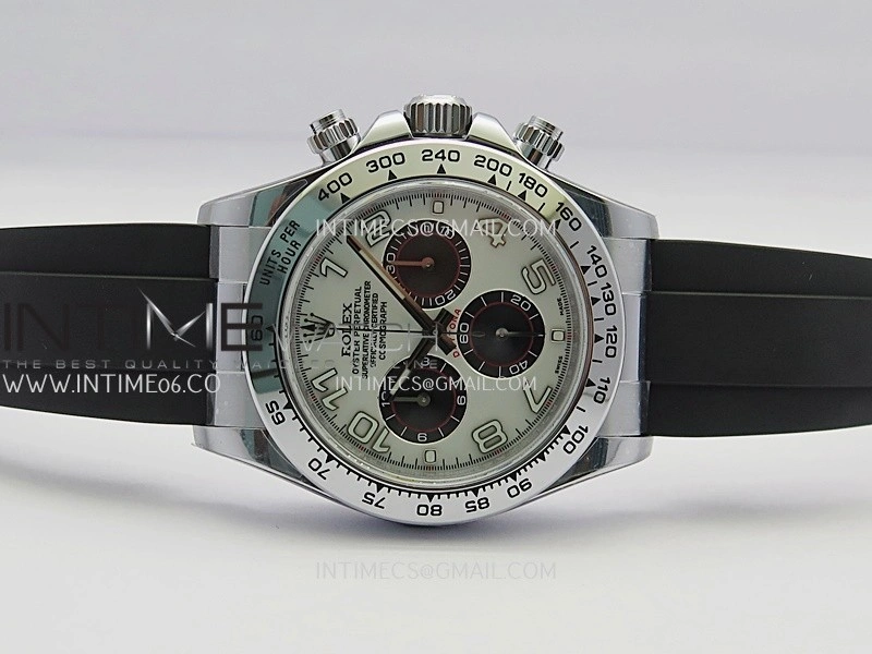 Daytona 116519 Gain Weight V11 QF 1:1 Best Edition White Dial Numeral Maker on Oysterflex Strap SH4130