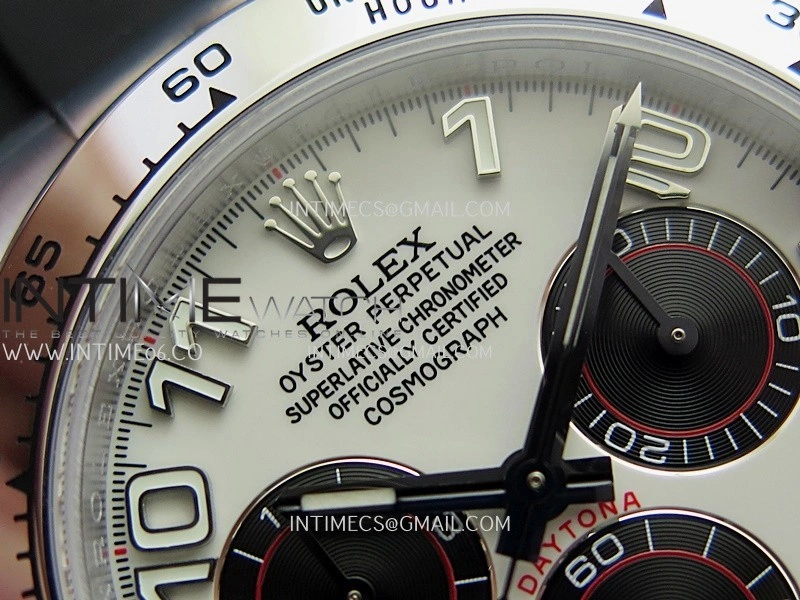 Daytona 116519 Gain Weight V11 QF 1:1 Best Edition White Dial Numeral Maker on Oysterflex Strap SH4130