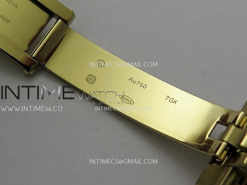 Day Date 228238 40mm Gain Weight V2 QF Best Edition Black Dial T Dia Markers On YG President Bracelet A2836