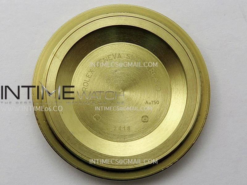 Day Date 228238 40mm Gain Weight V2 QF Best Edition Black Dial T Dia Markers On YG President Bracelet A2836