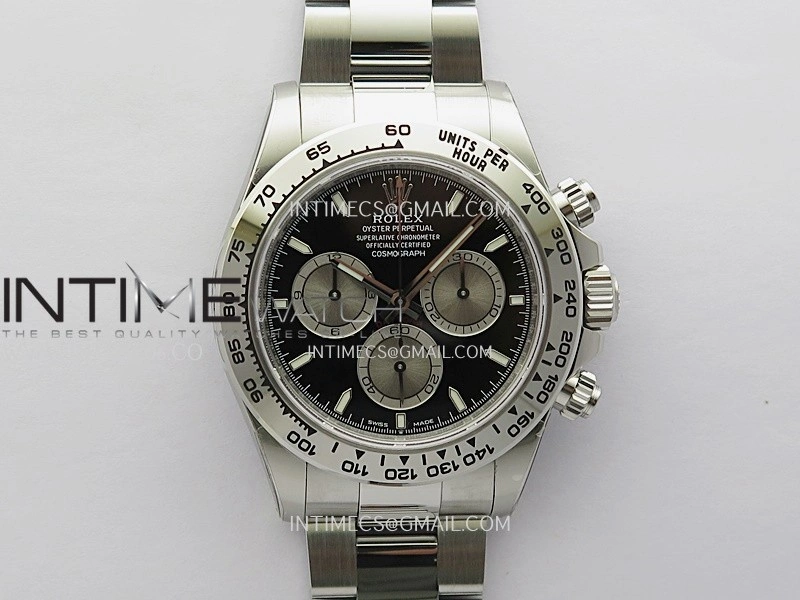 Daytona 126509 Gain Weight V3 VSF 1:1 Best Edition Black Dial Silver Subdial On Oyster Bracelet DD4131