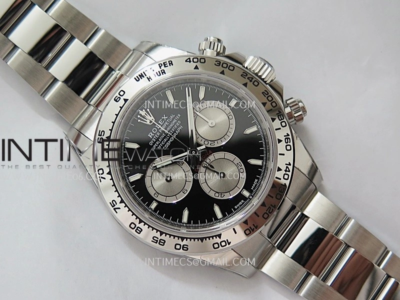 Daytona 126509 Gain Weight V3 VSF 1:1 Best Edition Black Dial Silver Subdial On Oyster Bracelet DD4131