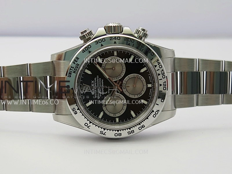 Daytona 126509 Gain Weight V3 VSF 1:1 Best Edition Black Dial Silver Subdial On Oyster Bracelet DD4131