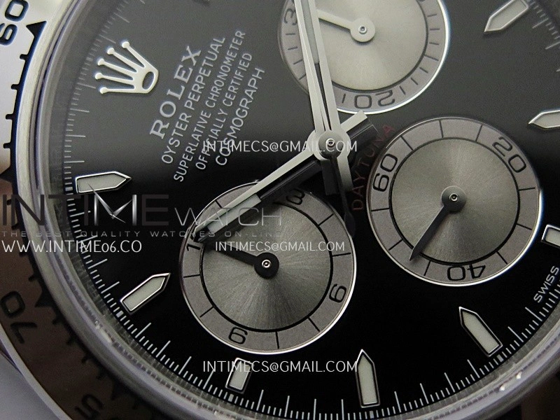Daytona 126509 Gain Weight V3 VSF 1:1 Best Edition Black Dial Silver Subdial On Oyster Bracelet DD4131