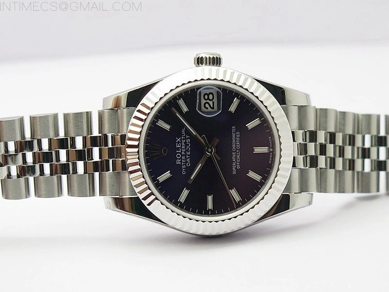 Datejust 31mm 278271 SS BP Best Edition Blue Stick Markers Dial on Jubilee Bracelet