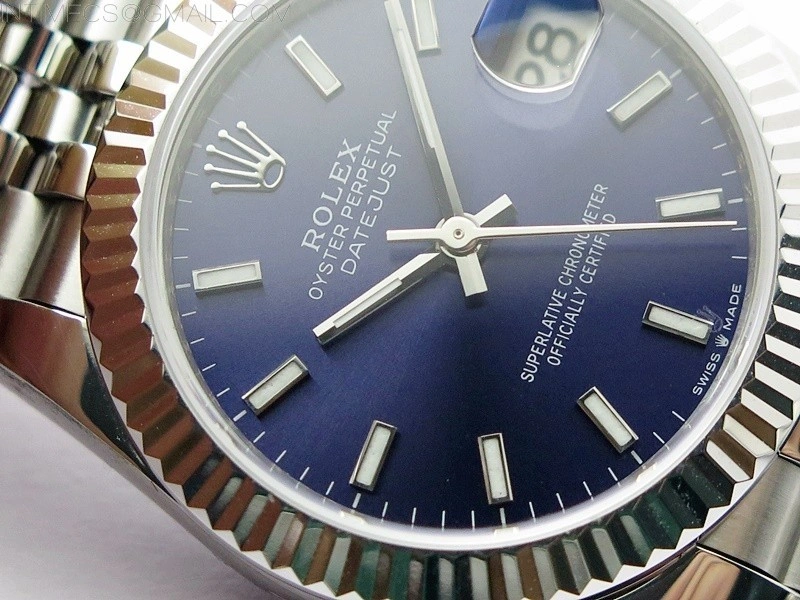 Datejust 31mm 278271 SS BP Best Edition Blue Stick Markers Dial on Jubilee Bracelet