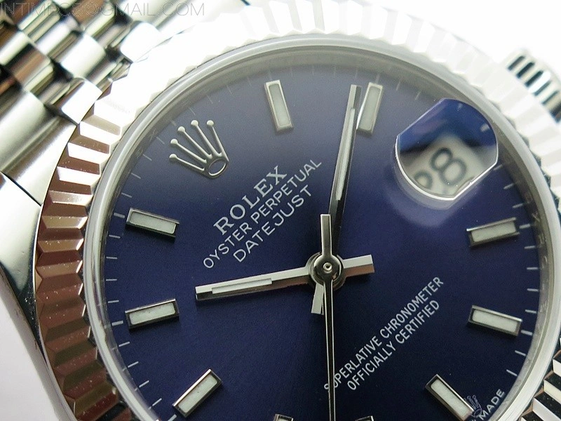 Datejust 31mm 278271 SS BP Best Edition Blue Stick Markers Dial on Jubilee Bracelet
