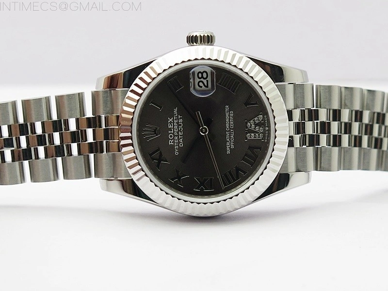 Datejust 31mm 278271 SS BP Best Edition Gray Roman Markers Dial on Jubilee Bracelet