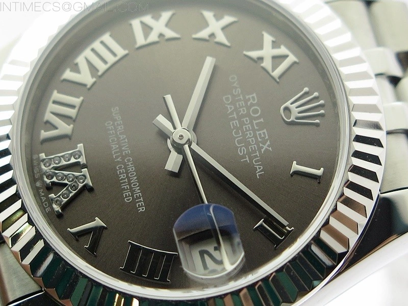 Datejust 31mm 278271 SS BP Best Edition Gray Roman Markers Dial on Jubilee Bracelet