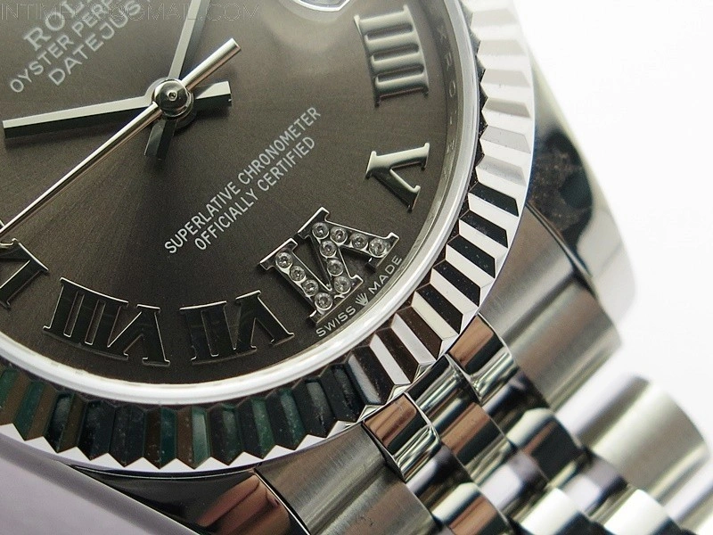 Datejust 31mm 278271 SS BP Best Edition Gray Roman Markers Dial on Jubilee Bracelet
