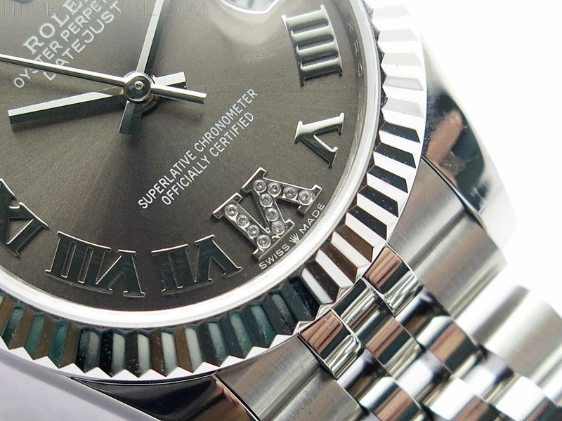 Datejust 31mm 278271 SS BP Best Edition Gray Roman Markers Dial on Jubilee Bracelet
