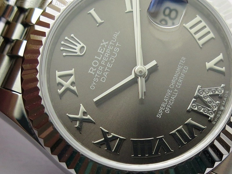 Datejust 31mm 278271 SS BP Best Edition Gray Roman Markers Dial on Jubilee Bracelet