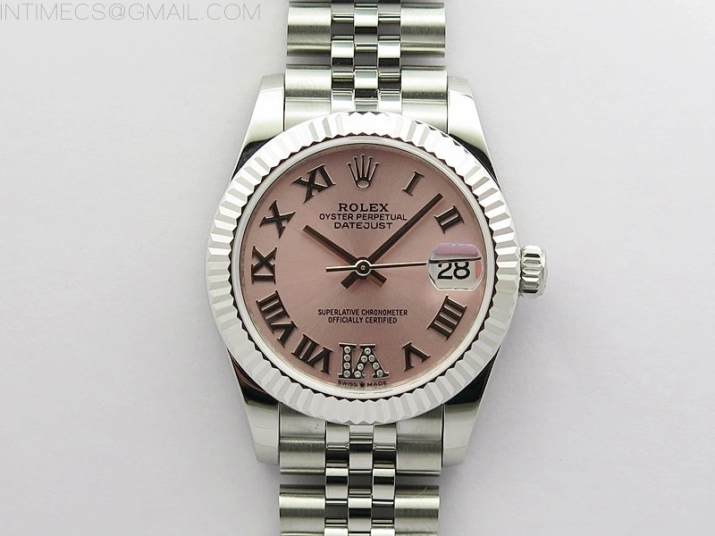 Datejust 31mm 278271 SS BP Best Edition Pink Roman Markers Dial on Jubilee Bracelet