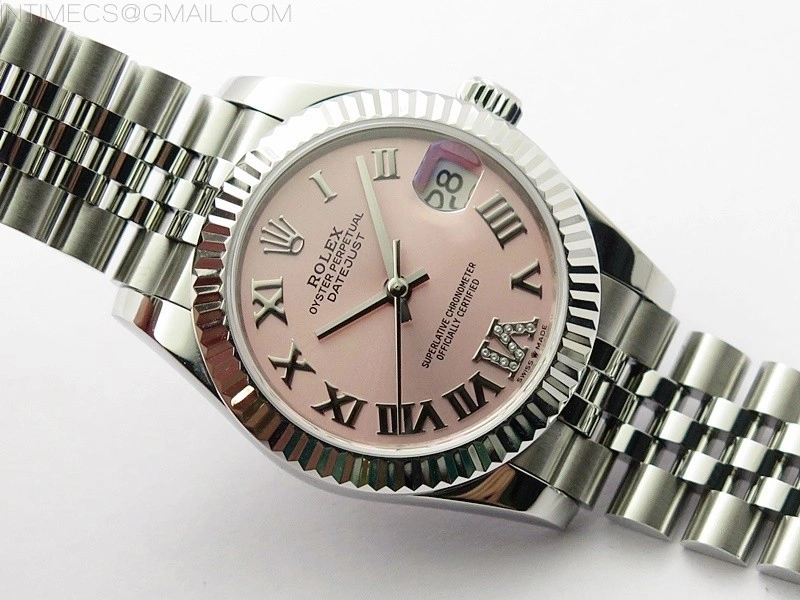 Datejust 31mm 278271 SS BP Best Edition Pink Roman Markers Dial on Jubilee Bracelet