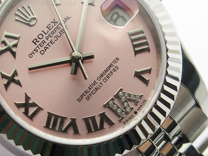 Datejust 31mm 278271 SS BP Best Edition Pink Roman Markers Dial on Jubilee Bracelet