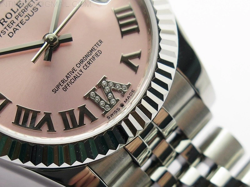 Datejust 31mm 278271 SS BP Best Edition Pink Roman Markers Dial on Jubilee Bracelet