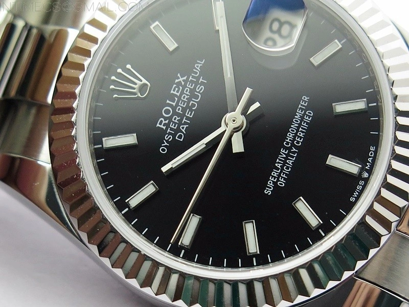 Datejust 31mm 278273 SS BP Best Edition Black Stick Markers Dial on Oyster Bracelet