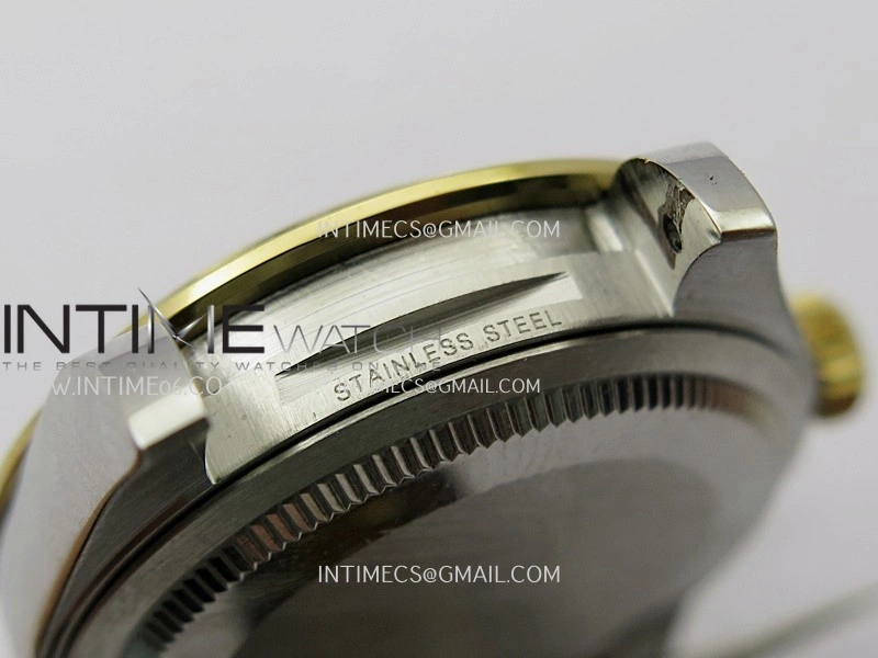 DateJust 31mm Diamond Bezel 904L SS YG GMF Best Edition Red Ombre Dial On 904L SS YG Jubilee Bracelet A2824