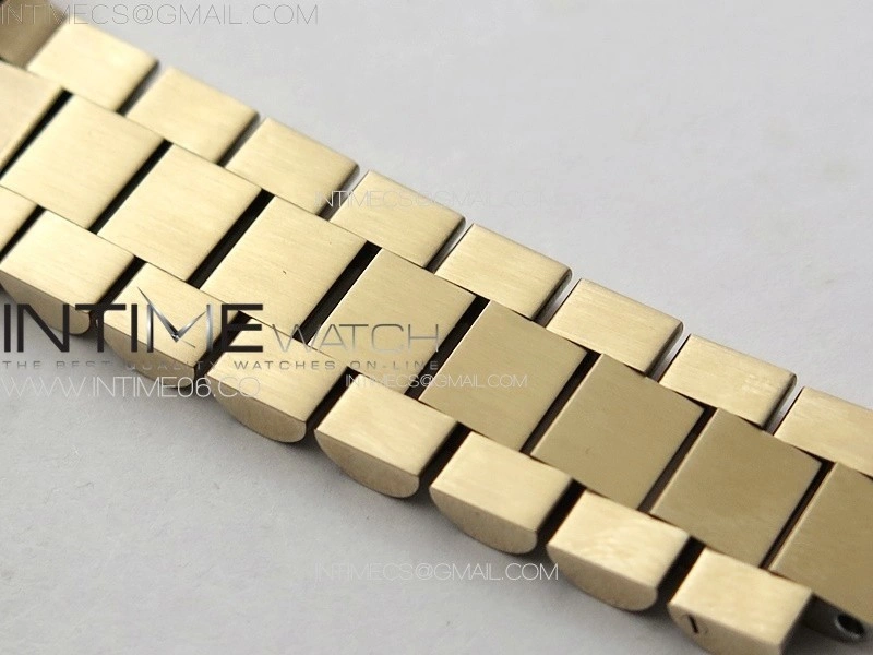 DateJust 31mm RG Crystals Bezel APSF Best Edition White MOP Dial Crystals Markers on President Bracelet A2824