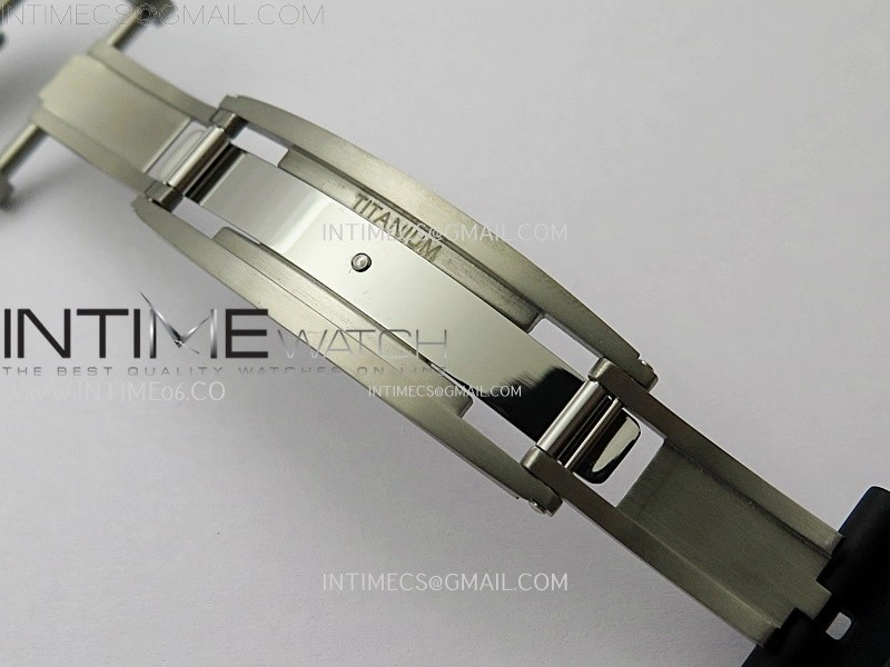 RM055 Black inner Bezel Black Crown NTPT Ti ZF 1:1 Best Edition on Black Rubber Strap RMUL2 Super Clone