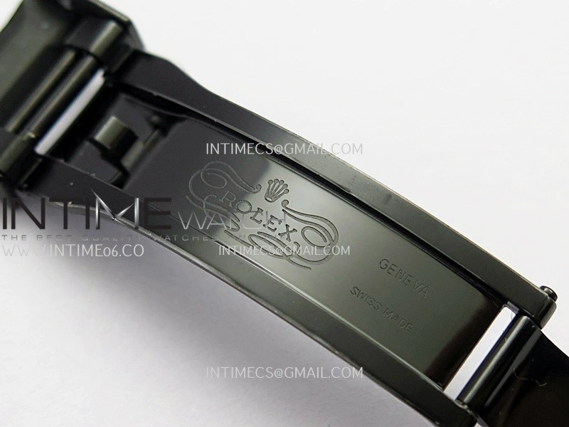 Daytona Blaken Carbon Bezel PVD Sonic Best Edition Skeleton Dial On Black Rubber Strap Super Clone SA4130