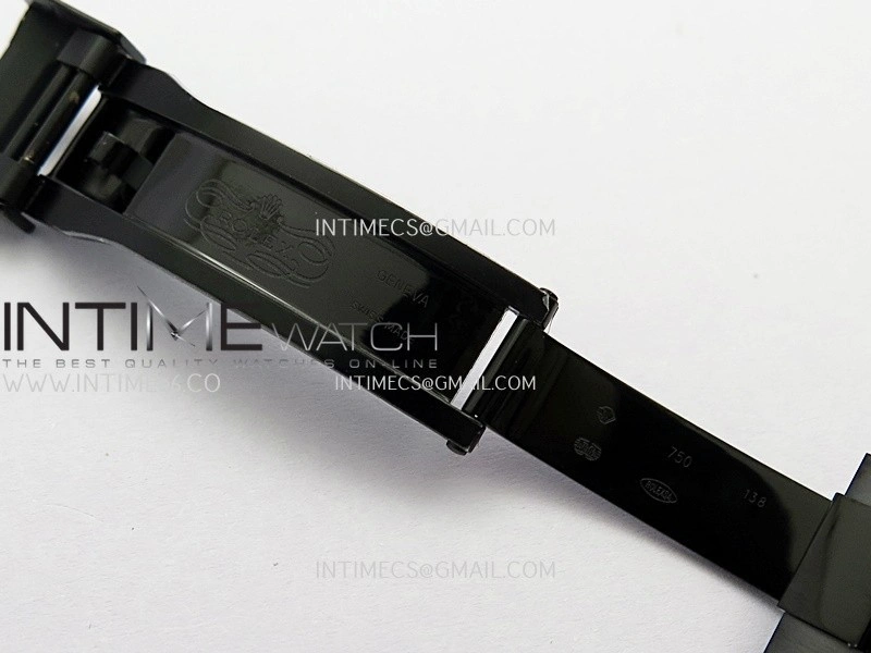 Daytona Blaken Ceramic Bezel PVD Sonic Best Edition Skeleton Dial On Green Rubber Strap Super Clone SA4130