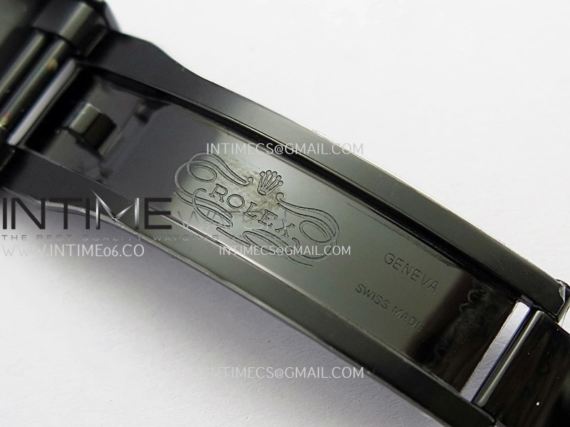 Daytona Blaken Ceramic Bezel PVD Sonic Best Edition Skeleton Dial On Green Rubber Strap Super Clone SA4130