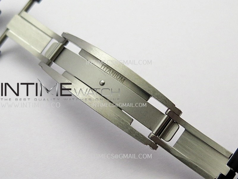 RM055 Black Case White Inner Bezel Umi Office 1:1 Best Edition Skeleton Dial Black Rubber Strap RMUL2 Super Clone