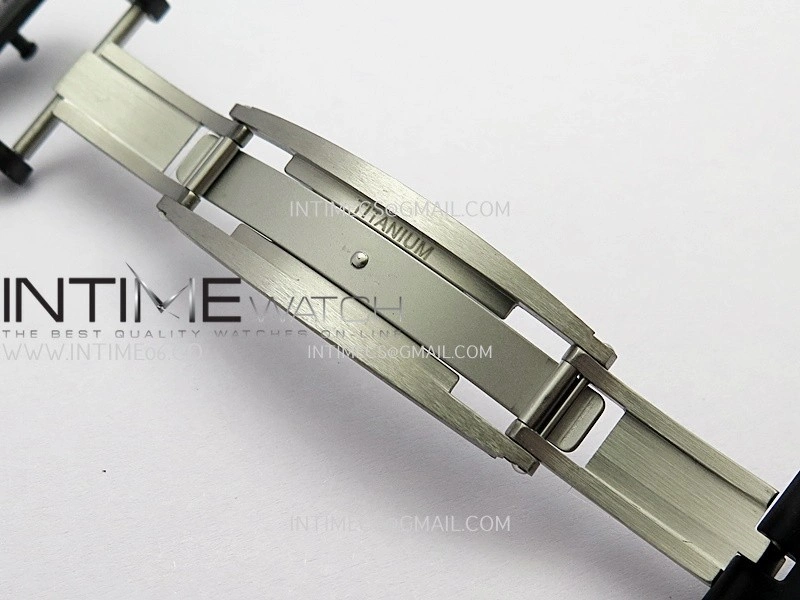 RM055 White Case White Inner Bezel Umi Office 1:1 Best Edition Skeleton Dial Black Rubber Strap RMUL2 Super Clone