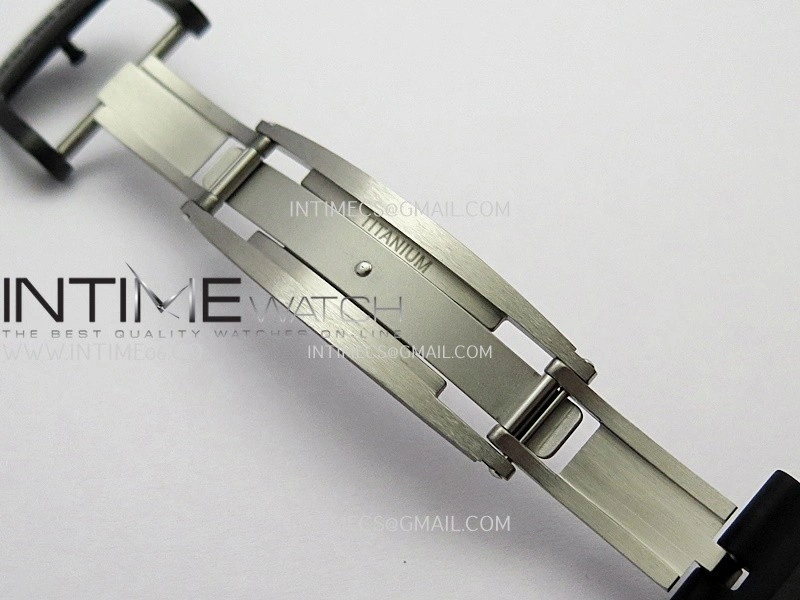 RM055 Black Case Black Inner Bezel Umi Office 1:1 Best Edition Skeleton Dial Black Rubber Strap RMUL2 Super Clone