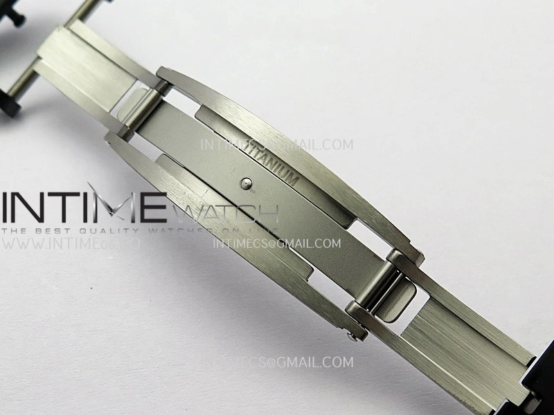 RM055 Black Case Gold Inner Bezel Umi Office 1:1 Best Edition Skeleton Dial Black Rubber Strap RMUL2 Super Clone