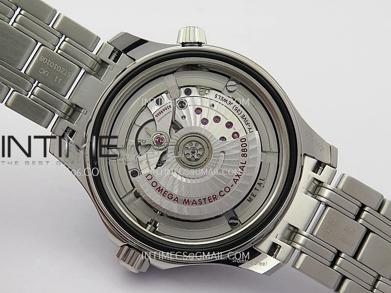 Seamaster Diver 300M Blue Ceramic Bezel V4 VSF 1:1 Best Edition Summer Blue Dial On SS Bracelet Super Clone Asian 8800