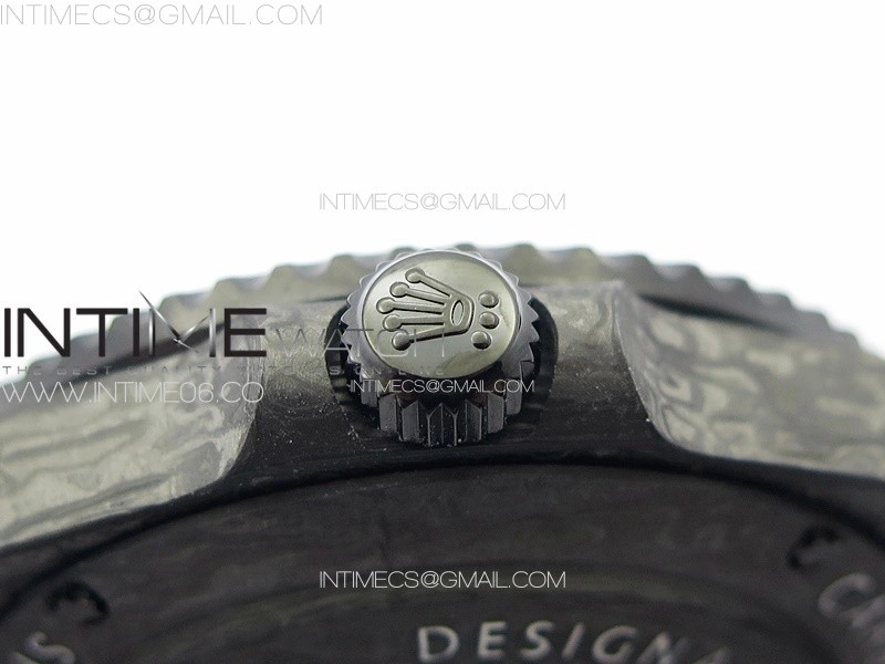 Sea Dweller 43mm Carbon 'IRBIS' DIWF Best Edition Carbon Dial on Black Nylon Strap A2824