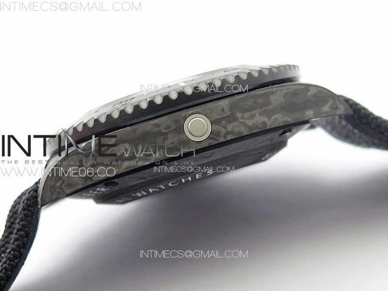 Sea Dweller 43mm Carbon 'IRBIS' DIWF Best Edition Carbon Dial on Black Nylon Strap A2824