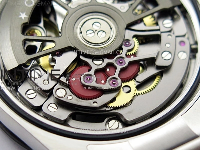 Daytona Barrichello Ceramic Bezel SONIC Best Edition Skeleton Dial on SS Oyster Bracelet SA4130