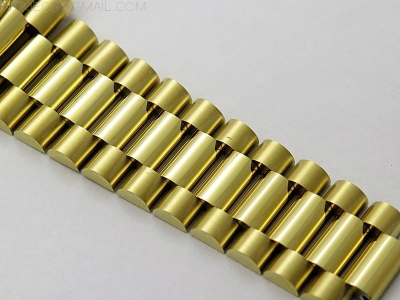 Day Date 40mm 228238 Gain Weight YG tungsten APSF 1:1 Best Edition Black Dial Sticks Markers on YG President Bracelet A2836