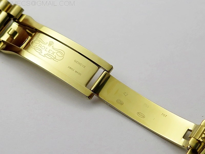 Day Date 40mm 228238 Gain Weight YG tungsten APSF 1:1 Best Edition Black Dial Sticks Markers on YG President Bracelet A2836
