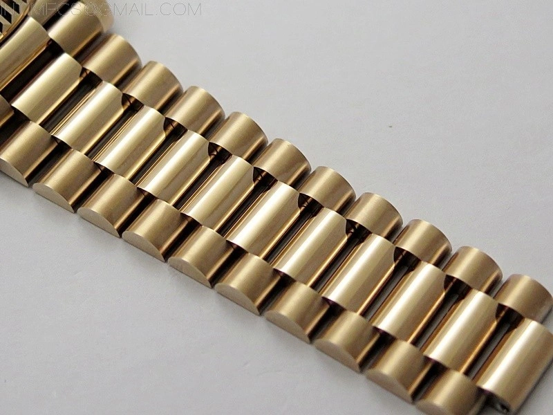 Day Date 40mm 228235 Gain Weight RG tungsten APSF 1:1 Best Edition Brown Dial Sticks Markers on RG President Bracelet A2836