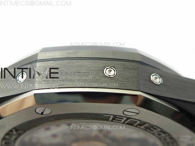 Royal Oak Perpetual Calendar 26579CE Black Ceramic APSF Best Edition on Black Ceramic Bracelet A5134 V3