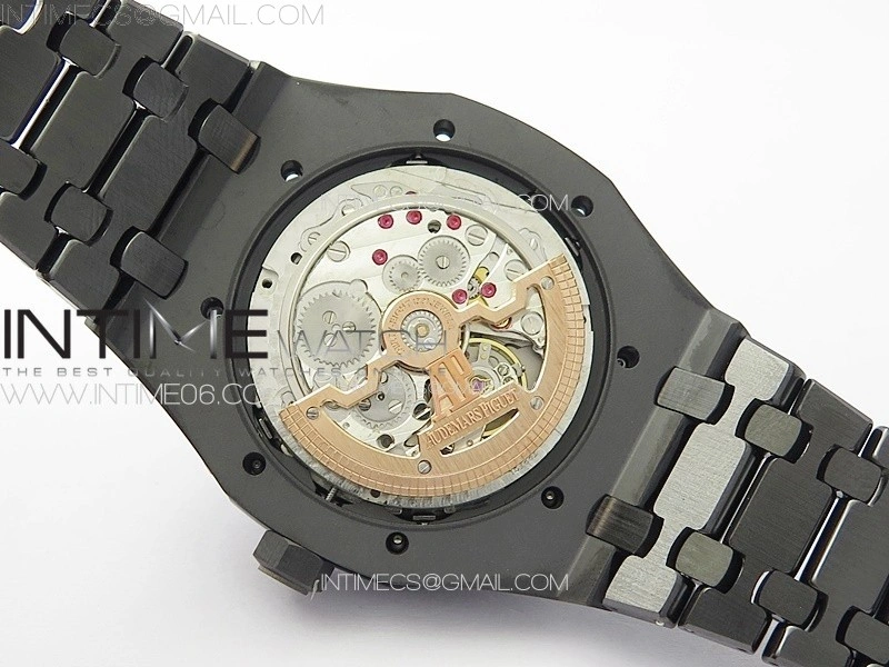 Royal Oak Perpetual Calendar 26579CE Black Ceramic APSF Best Edition on Black Ceramic Bracelet A5134 V3