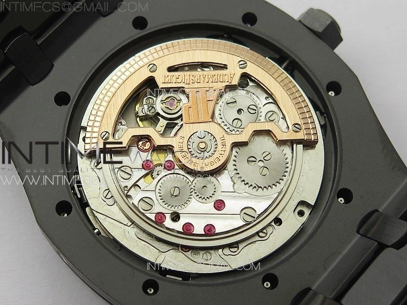 Royal Oak Perpetual Calendar 26579CE Black Ceramic APSF Best Edition on Black Ceramic Bracelet A5134 V3