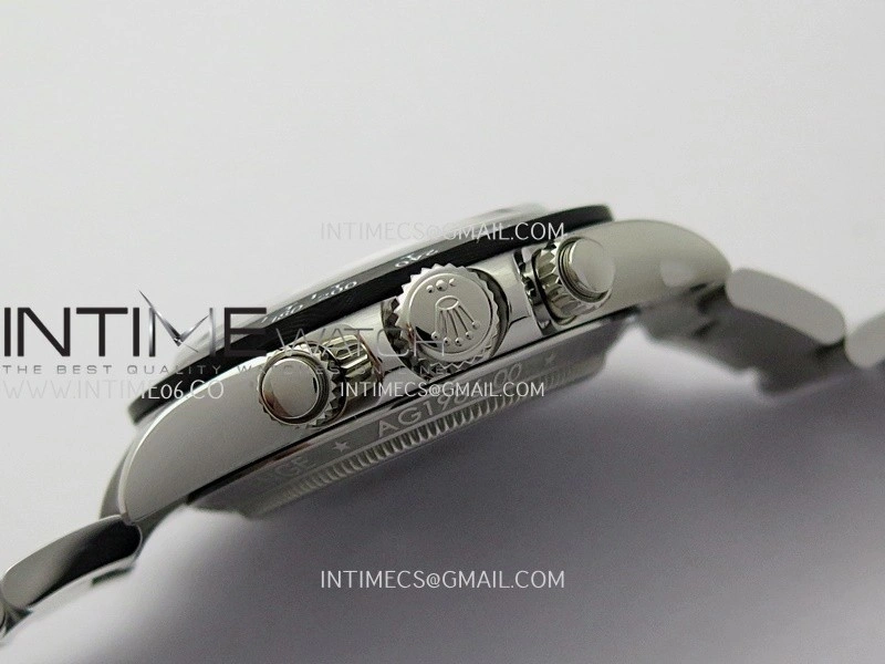 Daytona Arolla Challenge Carbon Bezel SS GETF Best Edition Skeleton Dial On SS Oyster Bracelet A4802