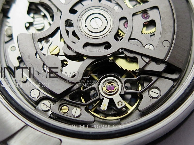 Daytona Arolla Challenge Carbon Bezel SS GETF Best Edition Skeleton Dial On SS Oyster Bracelet A4802