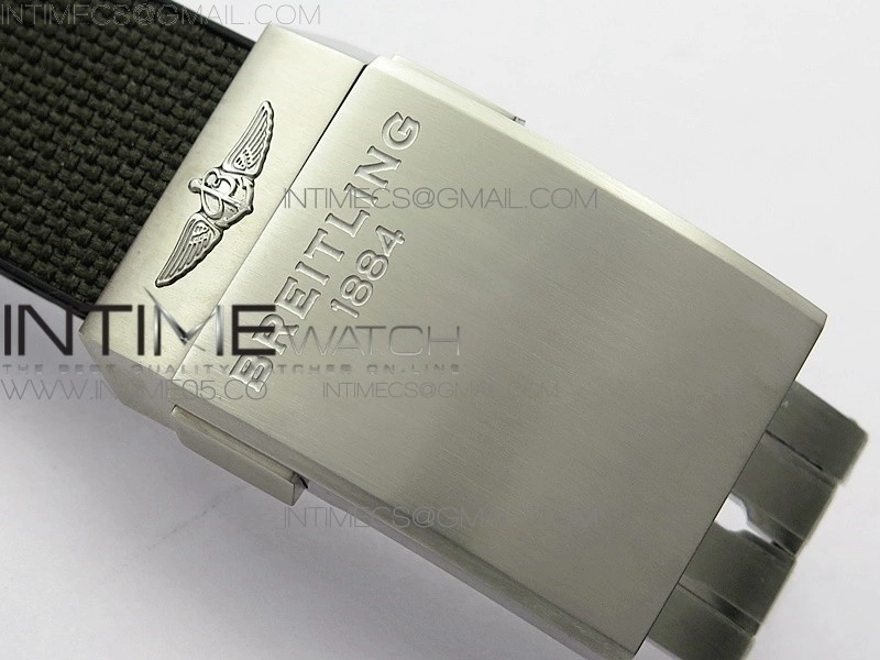 Avenger Bandit E1338310 Ti V9F 1:1 Best Edition Gray Dial on Gray Nylon Strap A7750