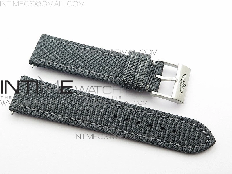 Avenger Bandit E1338310 Ti V9F 1:1 Best Edition Gray Dial on Gray Nylon Strap A7750